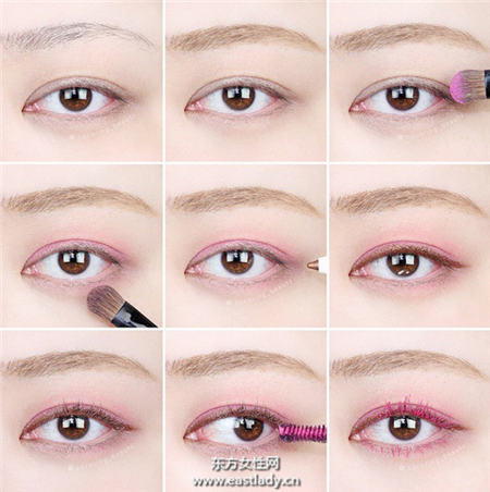 跟韓國彩妝達(dá)人學(xué)化妝 成韓妝百變女王