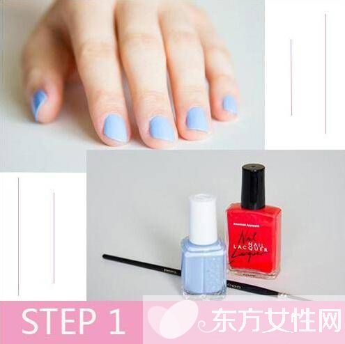 沙灘元素時尚美甲圖片推薦 創(chuàng)意DIY海星珊瑚美甲