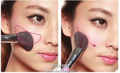 層疊式腮紅盡顯女性成熟魅力