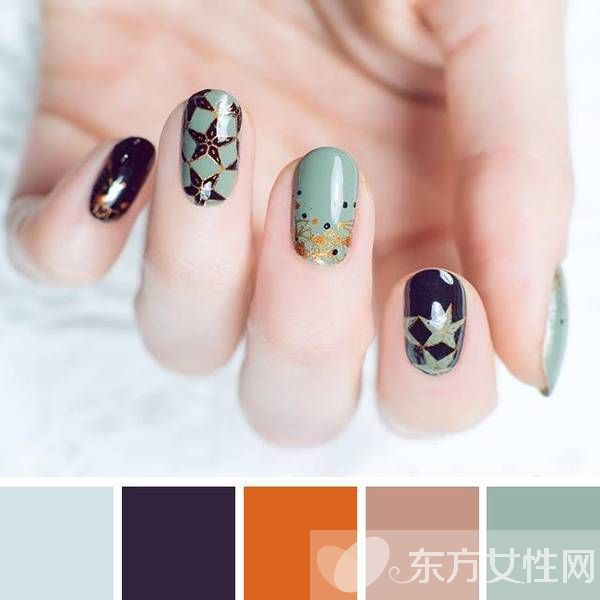 2016秋冬美甲配色秘籍 姑娘們趕緊藏好
