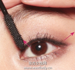 睫毛膏怎么刷塑造扇形睫毛