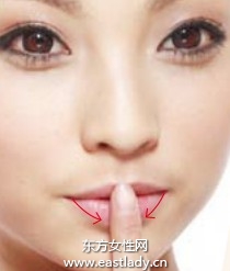 勾勒完美唇形的唇妝畫法