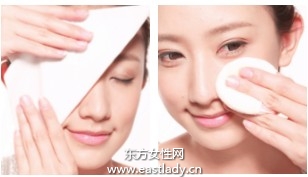 面部輕度出油的快速補(bǔ)妝技巧