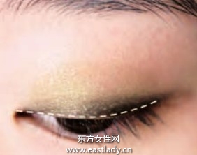 適合丹鳳眼MM的清爽眼妝