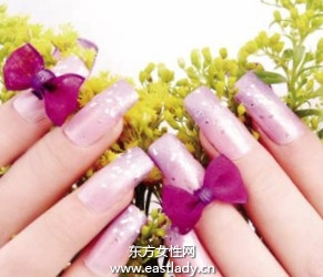 美甲教程之打造立體蝴蝶3D美甲