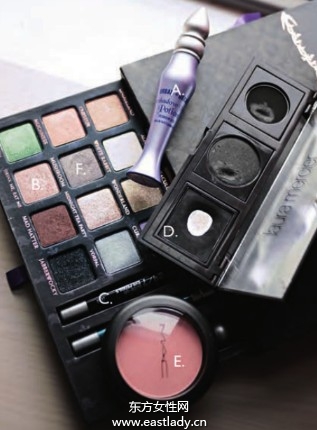 單眼皮化妝技巧之歐美范十足的眼線妝