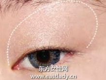 單眼皮化妝技巧之歐美范十足的眼線妝