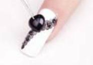 美甲教程之打造古典蕾絲美甲