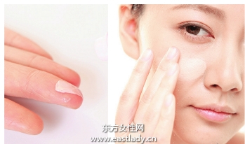 粉底液混搭粉餅防止脫妝