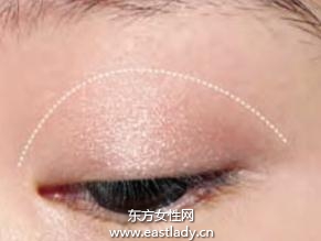 化妝技巧之使用眼影膏打造夏季清涼妝