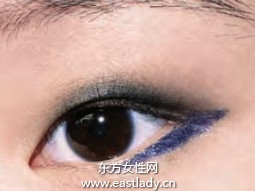 彩色眼線筆畫出美美大眼妝