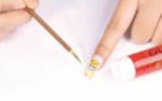 美甲教程之打造卡通小羊彩繪美甲