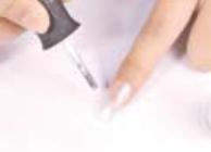 美甲教程之打造黑白雕花彩繪美甲