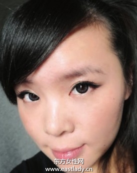 上揚(yáng)眼線畫法立馬打造神采奕奕電眼