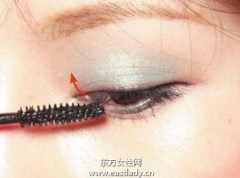 內(nèi)雙眼皮粘貼假睫毛小眼變大眼