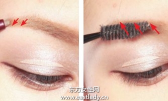 用眉粉塑造個性飽滿自然雙眉