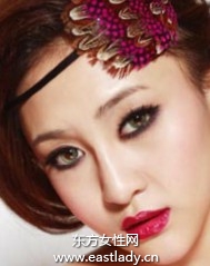 紅色柔情唇妝彰顯貴族氣質(zhì)