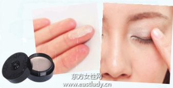 膏狀與液體眼影制造潤(rùn)澤質(zhì)感