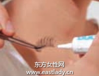 化妝教程之假睫毛正確的貼法