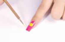 美甲教程之打造可愛笑臉彩繪美甲