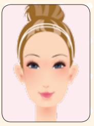 適合長形臉的眉毛畫法