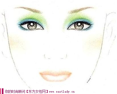 眼影的清淡畫法 做時尚達人