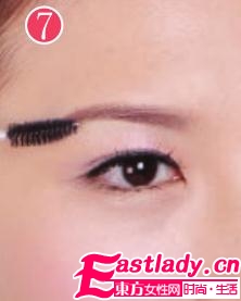 眉毛的畫法之裸妝基礎(chǔ)畫眉法