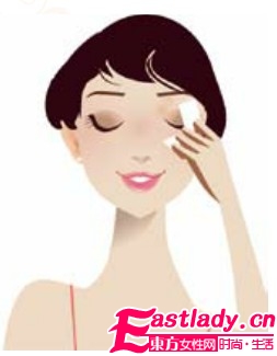 眼部卸妝4步驟 美女親手教你怎么做