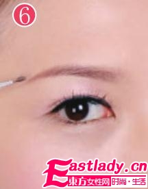 眉毛的畫法之裸妝基礎(chǔ)畫眉法