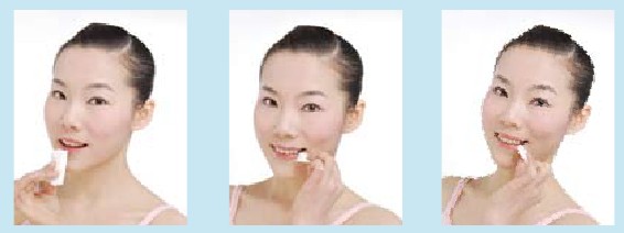 唇部卸妝正確圖解步驟