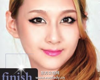 浪漫女性妝容顯露都市白領(lǐng)典雅高貴氣質(zhì)