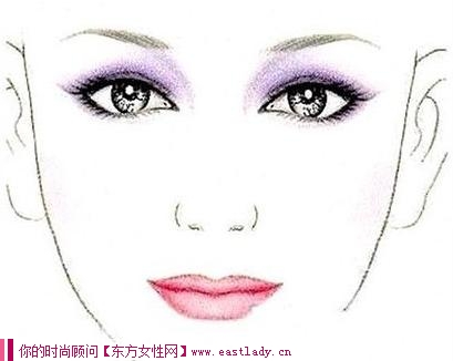 眼影的清淡畫法 做時尚達人