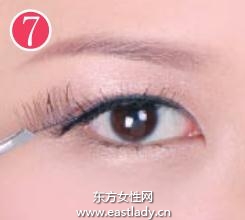 畫日式下垂眼妝步驟