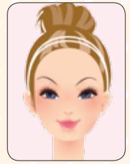 適合圓形臉的眉毛畫法