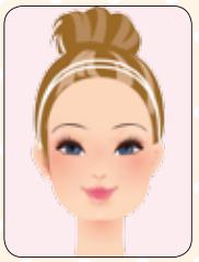 適合方形臉的眉毛畫法