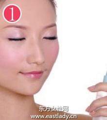 化妝教程之臉部如何快速補(bǔ)妝
