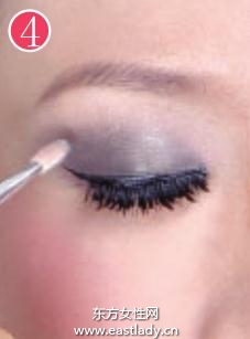 眼妝教程之打造深邃迷人立體眼妝