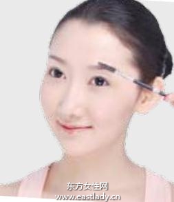 時(shí)尚眉毛的畫法 大臉變小臉