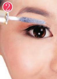 裸妝美睫刷涂法 眼睛變得閃亮迷人