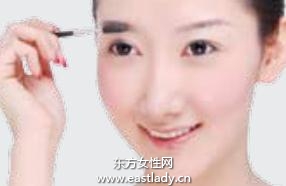 用染眉膏輕松染眉DIY