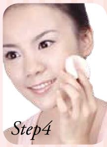 最簡單的自然粉底妝法