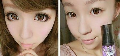 日系大眼妝的畫法 簡單步驟打造清透妝容