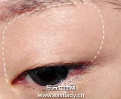 單眼皮MM橘紫混搭畫出少女妝