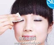 化妝技巧之如何正確卸除眼影