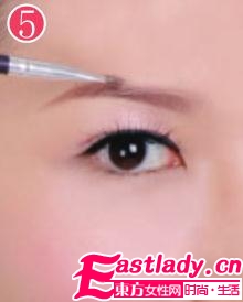 眉毛的畫法之裸妝基礎(chǔ)畫眉法