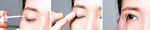單眼皮的美妝小工具用法教學(xué)(圖)