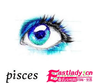 十二星座眼妝藝術(shù)版與真人版對比