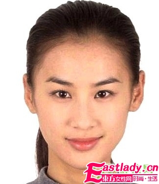 一寸證件照還原明星素顏