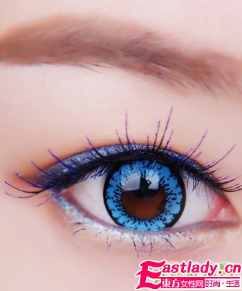 十二星座眼妝藝術版與真人版對比