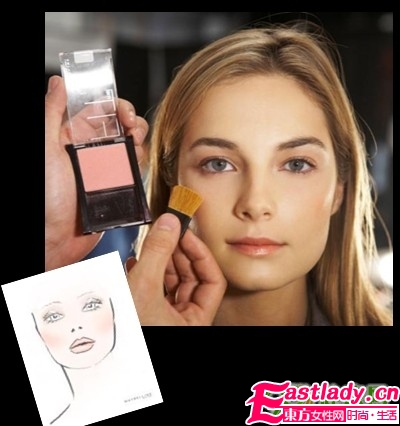 個性粗眉妝的畫法